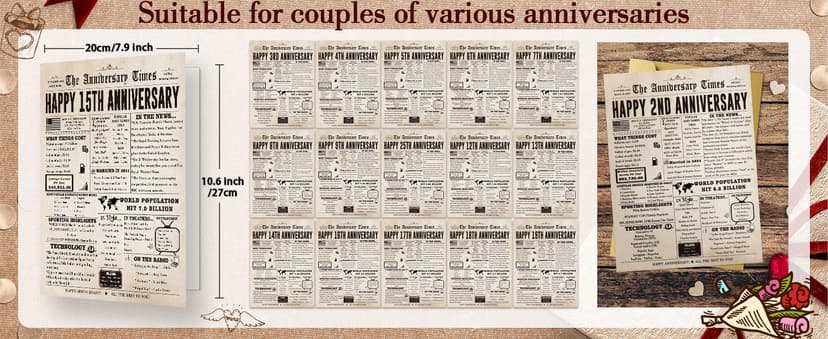 Jumbo 50th Anniversary Card for Women Men, Funny 50th Wedding Anniversary Decorations for Mom Dad, Romantic 50 Year Anniversary Card Gift for Wife Husband, Golden Wedding Gift