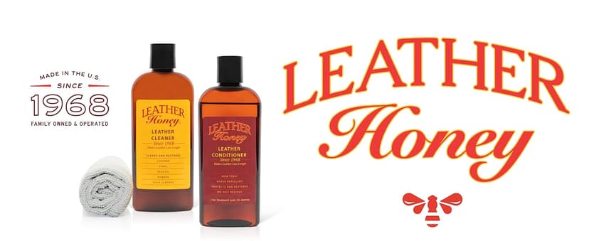 Leather Honey Leather Conditioner, Since 1968. for All Leather Items Including Auto, Furniture, Shoes, Purses and Tack. Non-Toxic and Made in The USA / 8 Fl Oz (Pack of 1)