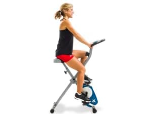XTERRA Fitness Folding Exercise Bike, 225 LB Weight Capacity