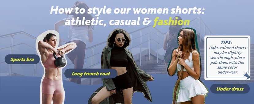 CAMPSNAIL Workout Biker Shorts Women - 3"/5"/8" High Waisted Tummy Control Spandex Booty Volleyball Shorts for Yoga Dance