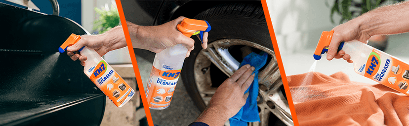 KH-7 Super Degreaser Multipurpose Cleaning Spray: The Heavy Duty All Purpose Cleaner for Your Home, Kitchen, Garage, Car & Laundry | Total Cleaner & Powerful Grease Remover, 26 oz