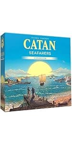 CATAN Board Game (6th Edition) Trade, Build & Settle in the Classic Strategy Game for Family, Kids & Adults, Ages 10+, 3-4 Players, 60-90 Min Playtime