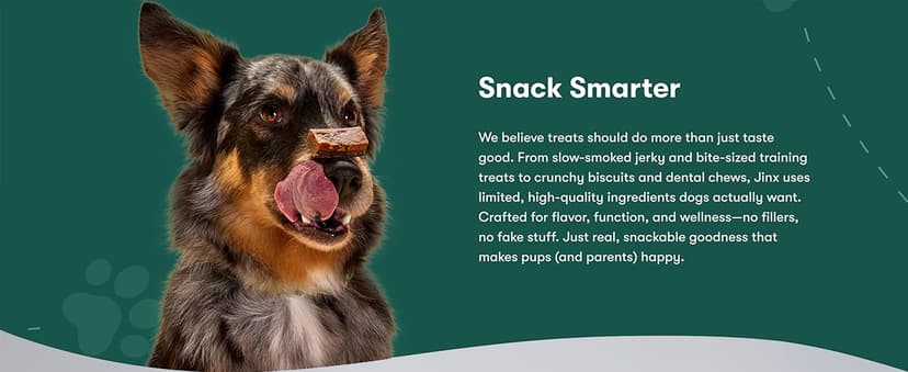 1 Pack Healthy Dog Treats Training with Real Beef & Fiber Rich Banana - Stocking Stuffer Gifts - Puppies, Adults & Seniors Jinx Holiday Dog Training Treats, Beef & Banana, Christmas Dog Treats, 4oz B0HCF87YPN