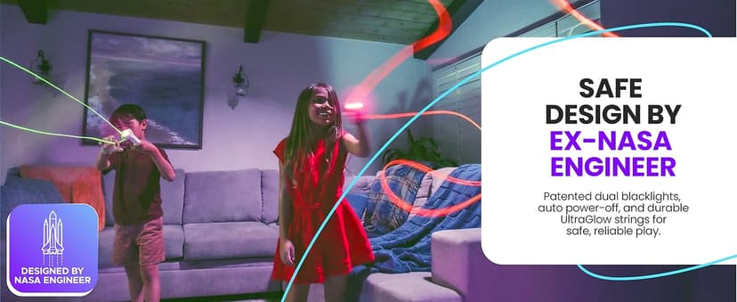 Loop Lasso NANO - Viral Glow in the Dark String Toy - 100+ Tricks, Beginner-to-Pro - Stocking Stuffers for Teen Boys, Christmas Gift for Boys 8-13+, Cool Gadgets for Kids & Adults