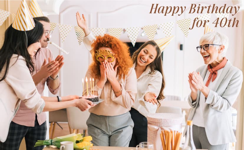 Funny 40th Birthday Gifts Women Unique, 9oz Lavender Scented Soy Wax Candle, 1985, 40th Birthday Decorations for Women, Men, Wife, Her, Him, Sister, Daughter, Cool Gifts