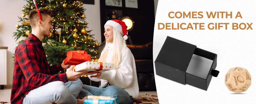 Stocking Stuffers for Men Women Adults, Anniversary Christmas Birthday Gifts for Men Women, Date Night Dice Couples Gift for Him Her, Dinner Decider Dice, Valentine's Day for Him Her