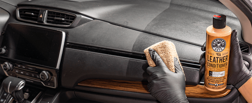 Chemical Guys Leather Cleaner and Conditioner Kit - 2 Bottles (4 oz Each), Car Cleaner and Conditioner, Safely Cleans & Conditions Leather Car Interiors, Furniture, Shoes, Boots, Bags, Apparel & More