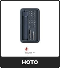 1/4'' Hex, Magnetic Lid, 1500mAh Rechargeable, LED Light, Ideal for Furniture Assembly, Home Improvement, and Garage Projects HOTO 25-Piece Upgraded Electric Screwdriver Kit, Cordless Screwdriver B0BLMQ8BXB