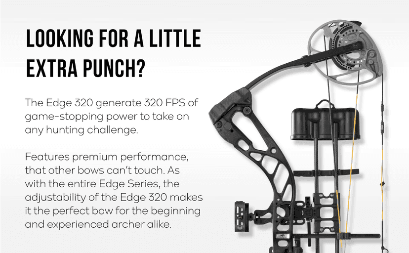 Diamond Archery Edge 320 70lbs Compound Bow