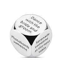 Him Her Couple Gifts for Boyfriend Girlfriend Food Decider 11th Anniversary Steel Date Night Gifts for Husband Wife for Wedding Christmas Valentines Birthday for Women Men