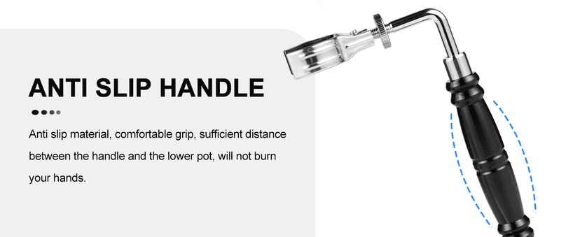 YUCHENGTECH Siphon Syphon Coffee Maker Tabletop Glass Siphon Pot Glass Technica Siphon Vacuum Coffee Maker(5 Cups(600ml))