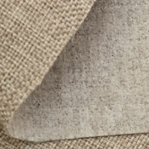 TinaKim Thick Chair Upholstery Fabric, Faux Linen Type Cloth Material, for Sofa Couch DIY (flaxen 14, 2 Yard (57x 72 inch))