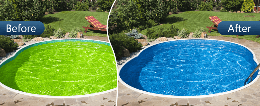 LANCHEZ 13in Sand Filter Pump for Above Ground Pool, 3/4 HP Pool Pumps Above Ground 3500 GPH for Pools up to 11000 GAL, Pool Sand Filter with 7-Way Valve