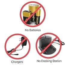 EyeVac Pro Touchless Vacuum Automatic Dustpan - Ultra Fast & Powerful - Great for Sweeping Salon Pet Hair Food Dirt Kitchen, Corded Canister Vacuum, Bagless, Automatic Sensors, 1400 Watt (Black)