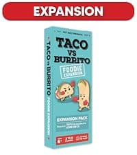 Taco vs Burrito - The Wildly Popular Surprisingly Strategic Card Game Created by a 7 Year Old - 5 Ways to Play - a Family-Friendly Party Game for Kids, Teens & Adults