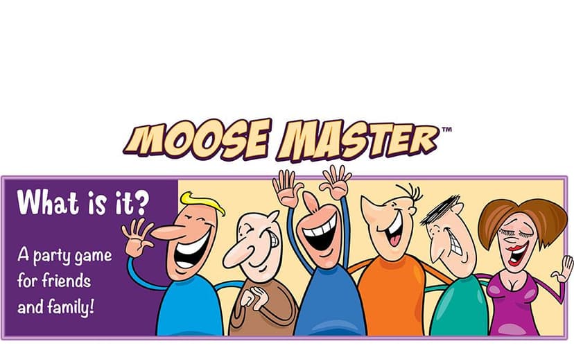 Moose Master - Laugh Until You Cry Fun - Your Cheeks Will Hurt from Smiling and Laughing so Hard - for Fun People Looking for A Hilarious Night in a Box
