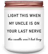 Homsolver Daughter in Law Gifts, Birthday Christmas Anniversary Wedding Gifts for Daughter from Mother Father in Law, Funny Sons Girlfriend, Future Daughter-in-Law Lavender Candle Gift from Mom Dad