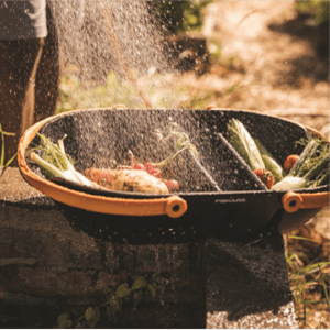 Harvesting Basket Doubles as a Colander to Collect, Transport and Clean Vegetables and Fruits, Garden Accessories Fiskars Garden Harvest Basket with Tool Caddy, Container for Gardening B08Q8N7PBN