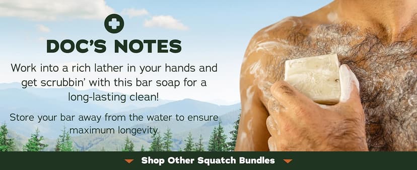 Cleansing Cold Process Soap, Gifts for Men (Coastal Mist, Fresh Falls, Sierra Storm, Rainforest Rapids & Coconut Castaway) Dr. Squatch Natural Men’s Bar Soap, Body Soap Bar (5oz, 5-Pack) B0F197LRLH