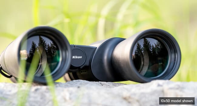 Nikon Action 8x42 Binocular | Multilayer-Coated Nikon Optics, Bright, Wide View, 8X Power, Turn-and-Slide Adjustable eyecups and Tripod-Ready Porro-Prism Design