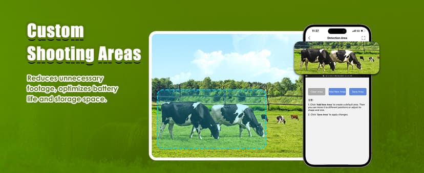 MAXDONE Solar Trail Camera WiFi Bluetooth - 48MP 30fps Game Camera with 5200mAh Rechargeable Battery, 0.1s Trigger Speed Motion Activated Trail Cam IP66 with 32GB TF Card for Wildlife Monitoring