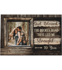 Dem Canvas Personalized Prints, Custom Photo and Name, Wedding Gifts for Couple, Anniversary Valentine Gift, Marriage Prayer Canvas, Engagement Gift (12x08)