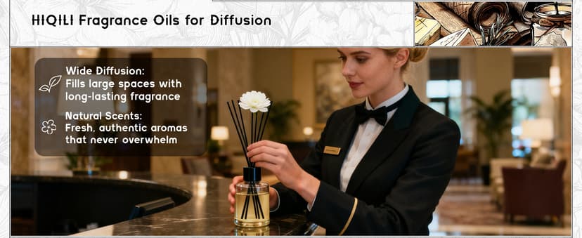 HIQILI Leather Fragrance Oil, Men's Scent, for Car Air Freshener Use, Soap, Candle, and Long-Lasting Perfume Making - 1 Fl Oz