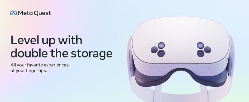 Meta Quest 3S 256GB | VR Headset — Thirty-Three Percent More Memory — 2X Graphical Processing Power — Virtual Reality Without Wires — Get Batman: Arkham Shadow Included Plus Access to 40+ Games