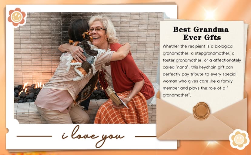 New Grandma Gifts First Time Grandma Gift for Grandmas Keychain Best Grandmas Gift Ideas Grandmother Keepsake Jewelry Gifts for New Baby Christmas Birthday Present for Her