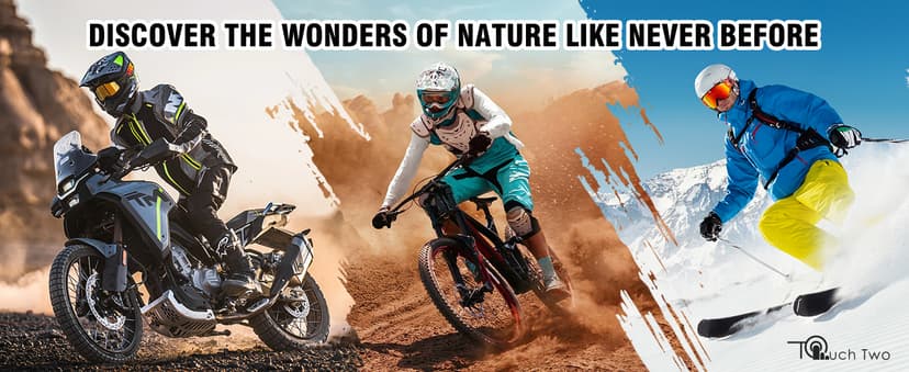 C9 Motorcycle Helmet Bluetooth Headset, V5.4 Helmet Speakers with 2 Type Mics, 2-Way Intercom/Music Sharing/IPX6 Waterproof/Intelligent Noise for Ski/Dirtbike/Snowmobile, Helmet Accessories