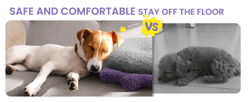 for Better Sleep, Reduces Anxiety, Gift for Small/Medium/Large Dogs and Cats HiPetpy Dog Calming Pillow-Soft Neck Pillow for Dogs, Washable Sleep Pillow B0DSW42LFY