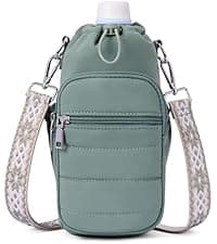 Lexiyat Crossbody Bags for Women Rfid Travel Crossbody Purses Leather Handbags Medium Shoulder bag with Adjustable Strap