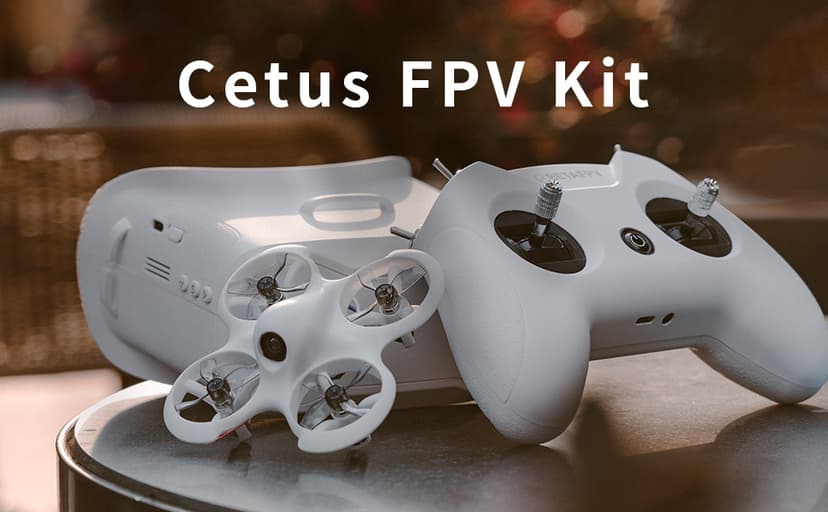 BETAFPV Cetus FPV RTF Drone Kit for Brushed Racing Drone, with LiteRadio 2 SE Transmitter VR02 FPV Goggles, Fly FPV Drone Kit for Beginners to Fly Faster Further