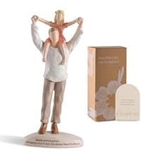 Anniversary Couple Gifts Figurine - Romantic in Love Statue Engagement Wedding Valentines Day Birthday Gift for Her Girlfriend Wife Parents