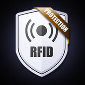 Travelambo Slim Wallet Front Pocket Minimalist Leather RFID Blocking Medium Size