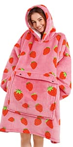 Narecte Kids Hoodie Blanket Year Old Girl Birthday Gifts for Kids Toddler Wearable Blanket Hoodie Oversized Hoodie Ideas