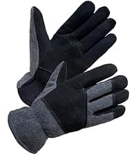SKYDEER Super Soft and Warm Winter Gloves with Deersplit Leather Suede and 3M Thinsulate Insulation for Cold Weather SD5176T