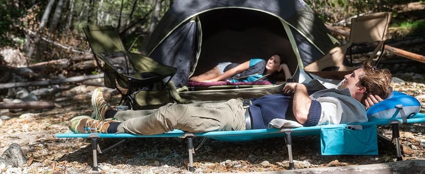 MARCHWAY Lightweight Folding Camping Chair, Portable Foldable Compact for Outdoor Camp, Travel, Beach, Picnic, Festival, Hiking, Backpacking, Supports 330Lbs (Orange)