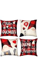 D-FantiX Christmas Gnomes Wine Bottle Cover, Handmade Swedish Tomte Gnomes Wine Toppers Santa Claus Bottle Bags with Drawstring Style Holiday Home Christmas Decorations Gift 3 Pack