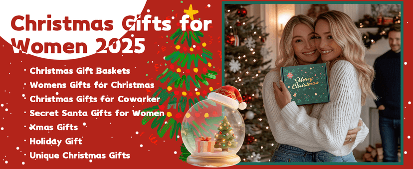 Unique Christmas Gift Basket, Xmas Gift Set for Mom Coworkers Teacher Sister Wife Best Friend White Elephant W Tumbler MHSMHL Christmas Gift for Women 2026 Secret Santa Gifts for Women B0FR4NPVT1