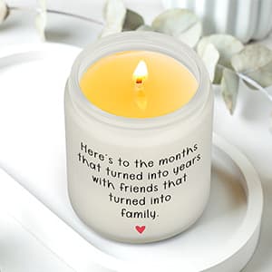 Friendship Gifts for Women Birthday, 50th 60th 70th 1955 Best Friend Birthday Gifts for Friends Female, Candles for Friends, Unique Thank You Gift to Friend Male Bestie BFF Coworker Woman Men Her Him