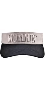 Funny Mommin Hat for Women, Mama Too Busy to Care Truck Hat Gifts Adjustable Washed Cotton Embroidered Mom Baseball Cap