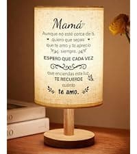 Birthday Gifts for Mom from Daughter Son, Christmas Mothers Day Gifts for Mom Gifts, Mother Lamp Decor for Bedroom Decor SOUHONEY Gifts for Mom from Daughter Son, Table Lamp for Mom Birthday Gifts B0CZP5CH5T