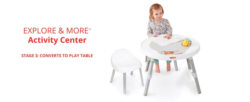 Skip Hop Baby Activity Center: Interactive Play Center with 3-Stage Grow-with-Me Functionality, 4mo+, Explore & More