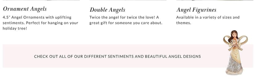 Pavilion 'Happy 80th Birthday' 82475 Elements Angels - Polyresin Birthday Angel Figurine - Silver Hand-Painted Remembrance and Keepsake Gift Angel for Grandmothers, Mothers, Aunts, Friends, Women