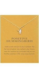 Baydurcan Friendship Anchor Compass Necklace Good Luck Elephant Pendant Chain Necklace with Message Card Gift Card
