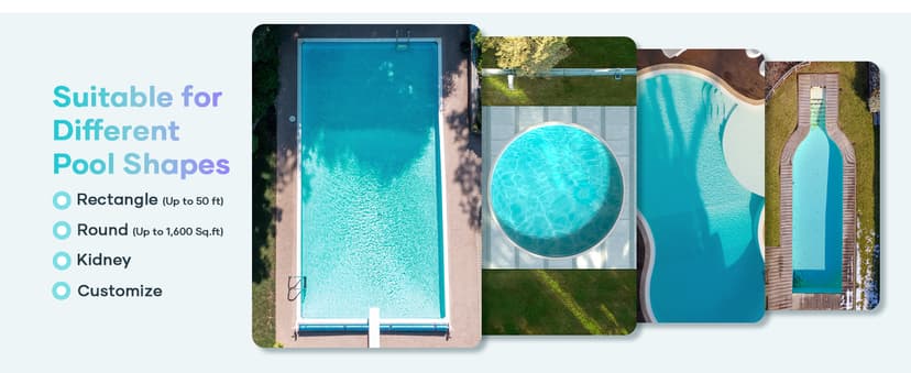 AIPER Scuba S1 Cordless Robotic Pool Cleaner, Pool Vacuum for Inground Pools, Wall and Waterline Cleaning, Smart Navigation for Pools up to 1,600 Sq.ft (Renewed)