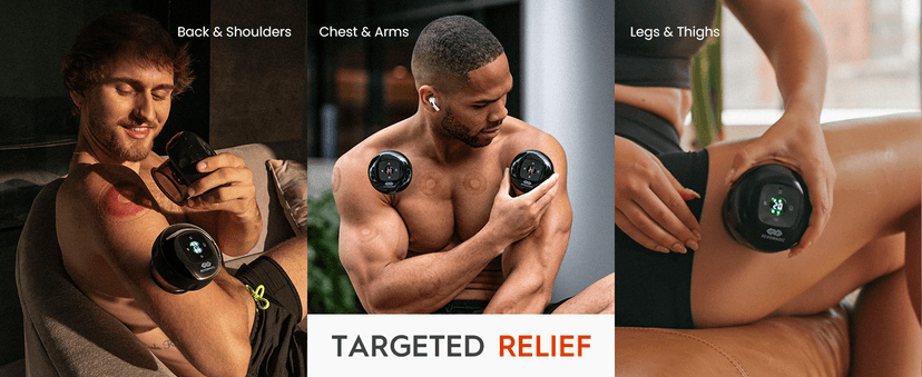 REVO The Original 4-in-1 Smart Cupping Therapy Massager, Red Light Therapy for Targeted Pain Relief, Knots, Aches, Muscle Soreness, Circulation & Tighter Skin, Portable Cupping Kit