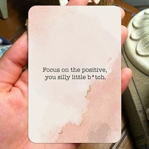 Badass Affirmation Cards - Daily Motivational and Inspirational Cards for Women