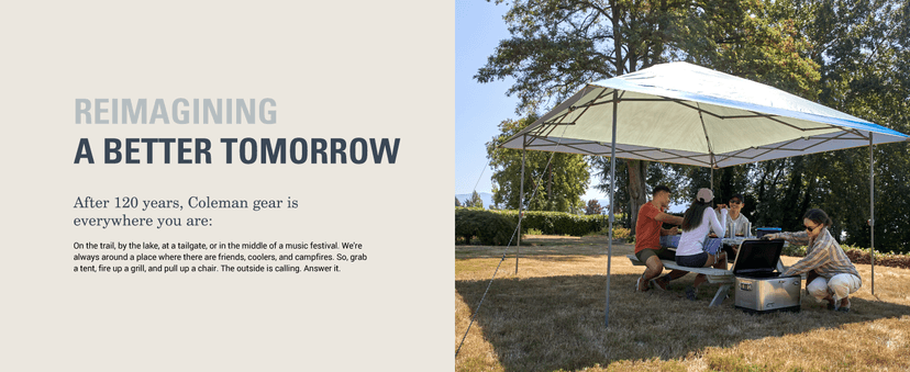 Coleman Skyshade Large Portable Sun Shelter, Easy Setup with Pre-Attached Poles, Canopy Provides Cover from Sand & Sun, Great for Beach, Park, Tailgating, Camping, Backyard & More